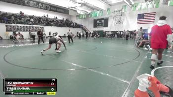 175 lbs Cons. Round 6 - Tyrese Santana, Schurr vs Levi Goldsworthy, La Canada