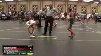 85 lbs Round 1 (6 Team) - Jeremy Carver, SVRWC Gold vs CHRISTIAN CIMINO, Elite Wrestling