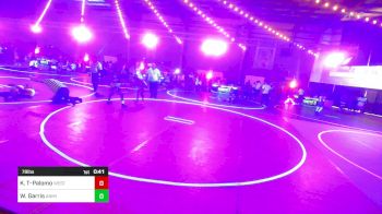 78 lbs Consolation - Kendric Trout-Palomo, Western Nebraska Elite vs Wyatt Garris, Animal House WC