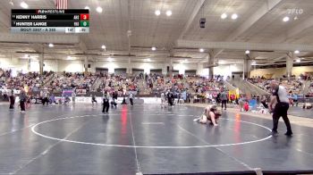 A 285 lbs Cons. Round 2 - Kenny Harris, Alcoa High School vs Hunter Lange, Fairview High School