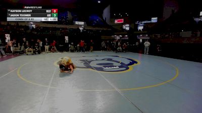 150 lbs Consi Of 8 #2 - Kayson Lecroy, Westside vs Jadon Toomer, Aiken