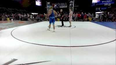 215 lbs Rnd Of 64 - Collin Webb, UT vs Jayden Wood, CA