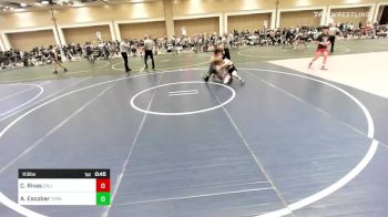 113 lbs Consi Of 8 #2 - Caleb Rivas, Cali Warriors W/C vs Adrian Escobar, Topanga Wrestling/Beat The Streets LA