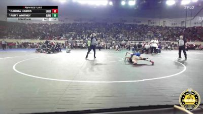 G6A-100 lbs Semifinal - Remy Whitney, El Reno-Girls vs Dakota Harris, Union-Girls