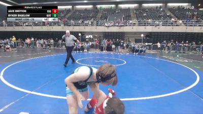 75 lbs Consi Of 8 #2 - Jace Britton, Kingwood vs Ryker Bigelow, Northampton