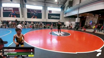 55 lbs Cons. Round 3 - Levi Lassiter, ReZults Wrestling vs Wade Steinert, Texas