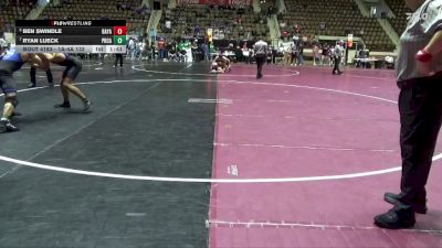 1A-4A 132 Quarterfinal - Ryan Lueck, Prattville Christian Academy vs Ben Swindle, Bayside Academy