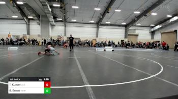 60-65 lbs Rr Rnd 3 - Taetem Kunze, Salem Elite Mat Club vs Brodey Green, Thoroughbred Wrestling Academy (TWA)