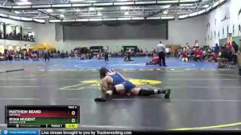 157 lbs Cons. Round 3 - Ryan Nugent, Alfred State vs Matthew Beard, Defiance