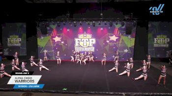 Alpha Cheer - Warriors [2025 L3 - U16 Large Day 2] 2025 Feel The Power