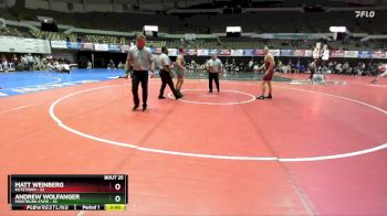 184 lbs Placement (16 Team) - Matt Weinberg, Kutztown vs Andrew Wolfanger, Frostburg State