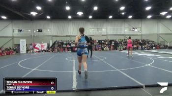 152 lbs Quarters & 1st Wb (16 Team) - Teegan Sulentich, Iowa vs Torrie Seymore, Arkansas Silver