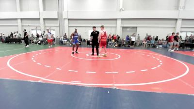 187 lbs 1/2 Final - Zachary Leftwich, Va vs Tracey Dennard, Tn