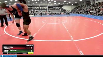 215 lbs Quarterfinal - Sean Pena, Centreville vs Harry Maltese, Fairfax