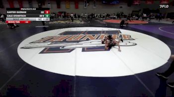 141 lbs Champ. Round 2 - Cale Stonitsch, Wisconsin-Whitewater vs Karter Guzman, Coe