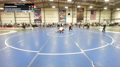 182 lbs Round Of 64 - Easton Boren, GA vs Sawyer Ermigiotti, PA