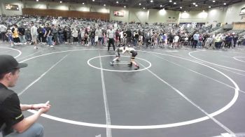 66 lbs Round Of 16 - Jace Finn, USA Gold vs Barrett Grosjean, Predators WC