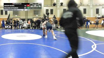 215 lbs Consi Of 8 #1 - Sincer McNeil, New Bedford vs Sullivan Kittleson, Walpole