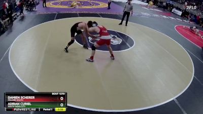 Cons. Round 2 - Adrian Curiel, South Sioux City vs Damien Scherer, Millard South