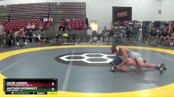 112 lbs Quarterfinals (8 Team) - Matthew McDermott, Team Revival vs Jacob Junkins, Patriots Wrestling Club