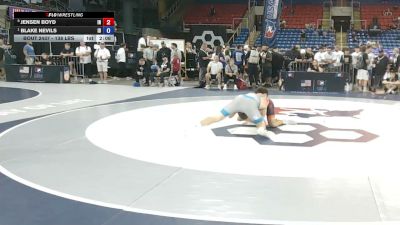 138 lbs Cons. Sub-semis - Jensen Boyd, Indiana vs Blake Nevils, Idaho