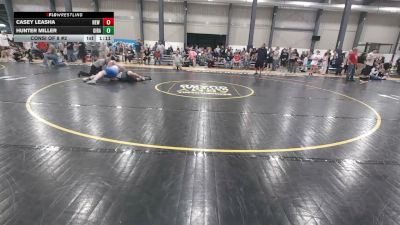 220 lbs Consi Of 8 #2 - Casey Leasha, New Castle vs Hunter Miller, Girard
