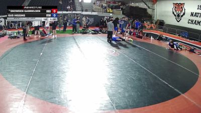 190 lbs Champ. Round 1 - Snowden Gabrielsen, Oregon vs Gus Higgins, Utah