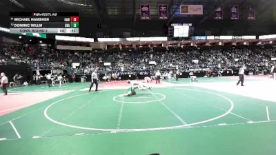 209 lbs Cons. Round 5 - Dominic Willm, Unattached vs Michael Hamsher, GAW1