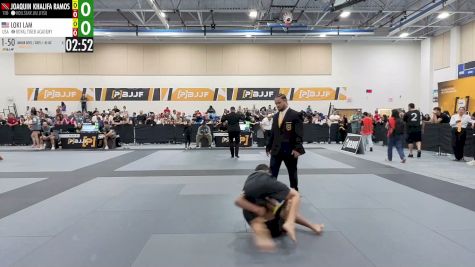 Joaquin Khalifa Ramos vs Loki Lam 2026 PBJJF Pan American Jiu-Jitsu Championships