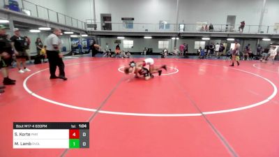 108 lbs Rr Rnd 4 - Michael Lamb, Revival Elite vs Steven Korte, Pocono Mountain Regional Wrestling Academy