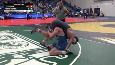 197 lbs Quarterfinal - Owen Heiser, Air Force vs Levi Bussey, Cal Poly