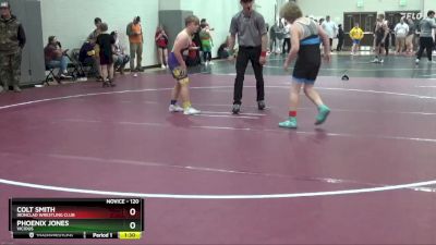 120 lbs Quarterfinal - Colt Smith, Ironclad Wrestling Club vs Phoenix Jones, Vicious