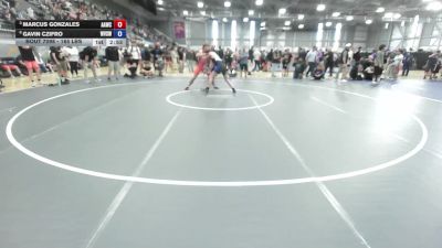 165 lbs Quarters - Marcus Gonzales, Auburn Area Wrestling Club vs Gavin Czifro, West Valley (Spokane) Wrestling Club