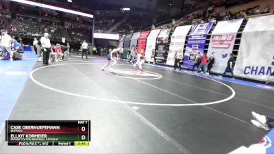 144 Class 2 lbs Cons. Round 1 - Case Obernuefemann, Buffalo vs Elliot Kormeier, Father Tolton Regional Catholic