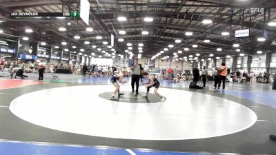 90 lbs Rr Rnd 2 - Brody Finnegan, Ohio Titan Blue vs Jax Reynolds, CKWA