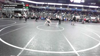 100 lbs Quarterfinal - Dayton Patterson, Vandalia Jr. HS vs Blake Goucher, Prodigy Elite
