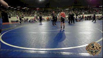 110 lbs Round Of 16 - Davis Cornine, Sedalia Youth Wrestling Club vs Hunter Brannon, Noble Takedown Club