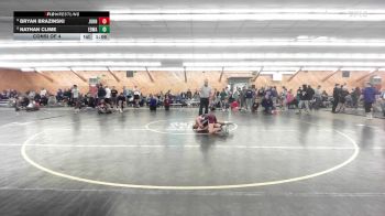 105 lbs Consi Of 4 - Bryan Brazinski, Johnson City vs Nathan Clime, Edwardsville