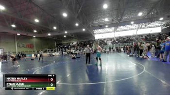 185 lbs 1st Place Match - Kyler Olson, Champions Wrestling Club vs Matrix Marley, East Idaho Elite