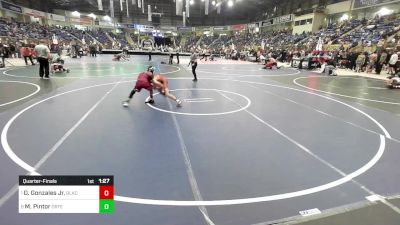 80 lbs Quarterfinal - Onofre Gonzales Jr., Black Fox Academy vs Mason Pintor, Ortega Middle School