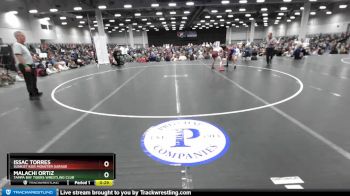 120 lbs Cons. Round 3 - Malachi Ortiz, Tampa Bay Tigers Wrestling Club vs Issac Torres, Sunkist Kids Monster Garage