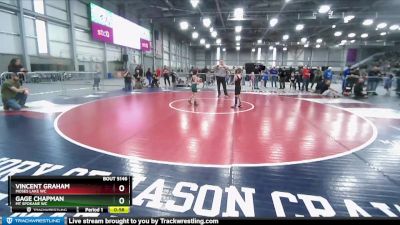 55-56 lbs Round 3 - Vincent Graham, Moses Lake WC vs Gage Chapman, Mt Spokane WC