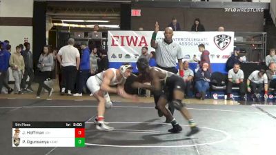 149 lbs 5th Place - Jimmy Hoffman, Lehigh vs Pj Ogunsanya, Army