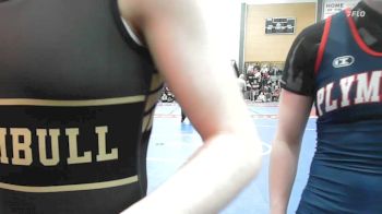 120 lbs Quarterfinal - Ellis Pietroniro, Plymouth vs Jillian Blake, Trumbull