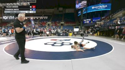 88 lbs Cons. Semis - Elijah Jensen, Washington vs Cameron Smith, Ohio