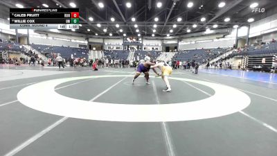 285 lbs Cons. Round 4 - Caleb Pruitt, Reinhardt University (GA) vs Willie Cox, Montevallo