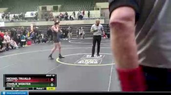 132 lbs Finals (8 Team) - Michael Trujillo, Liberty vs Charlie Webster, Shakopee