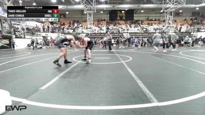 130-140 lbs Rr Rnd 2 - Theo Gelles, Perry Wrestling Academy vs Jase Coble, Division Bell Wrestling