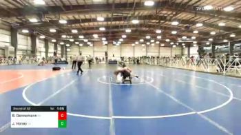 138 lbs Prelims - Bryce Dennemann, KY vs Jake Honey, CA