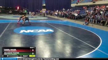 125 lbs Prelim - Brandon Foster, Buena Vista University vs Daniel Bauer, Fontbonne University
